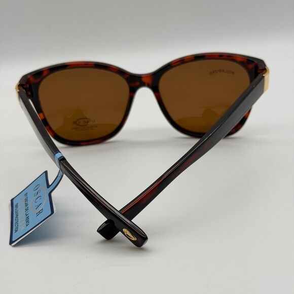 Oscar de la Renta Tortoise Shell Polarised Sunglasses OSS 1364 CEP 215 main image 8
